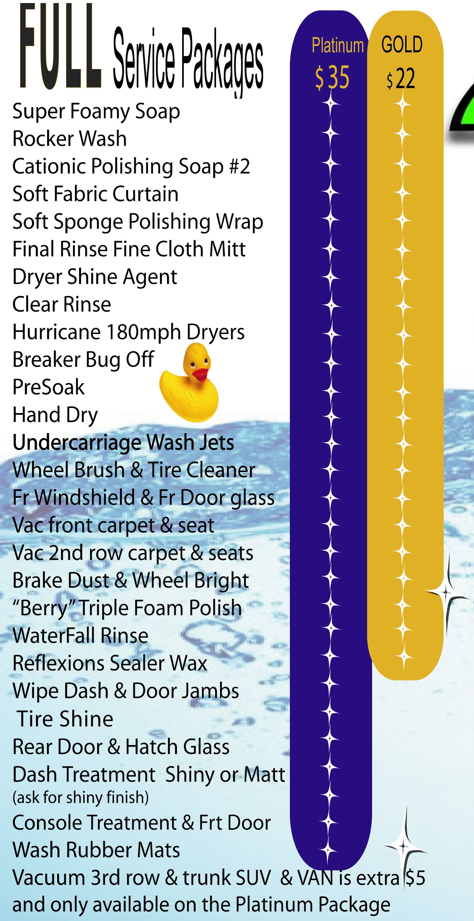 Car in the tunnel at A Car Wash Middletown